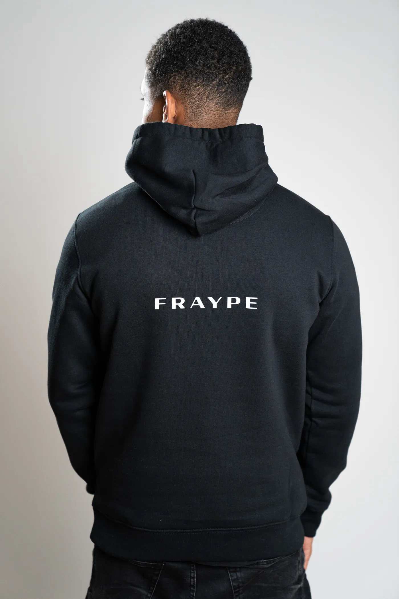 Free Spirit Hoodie nera, retro