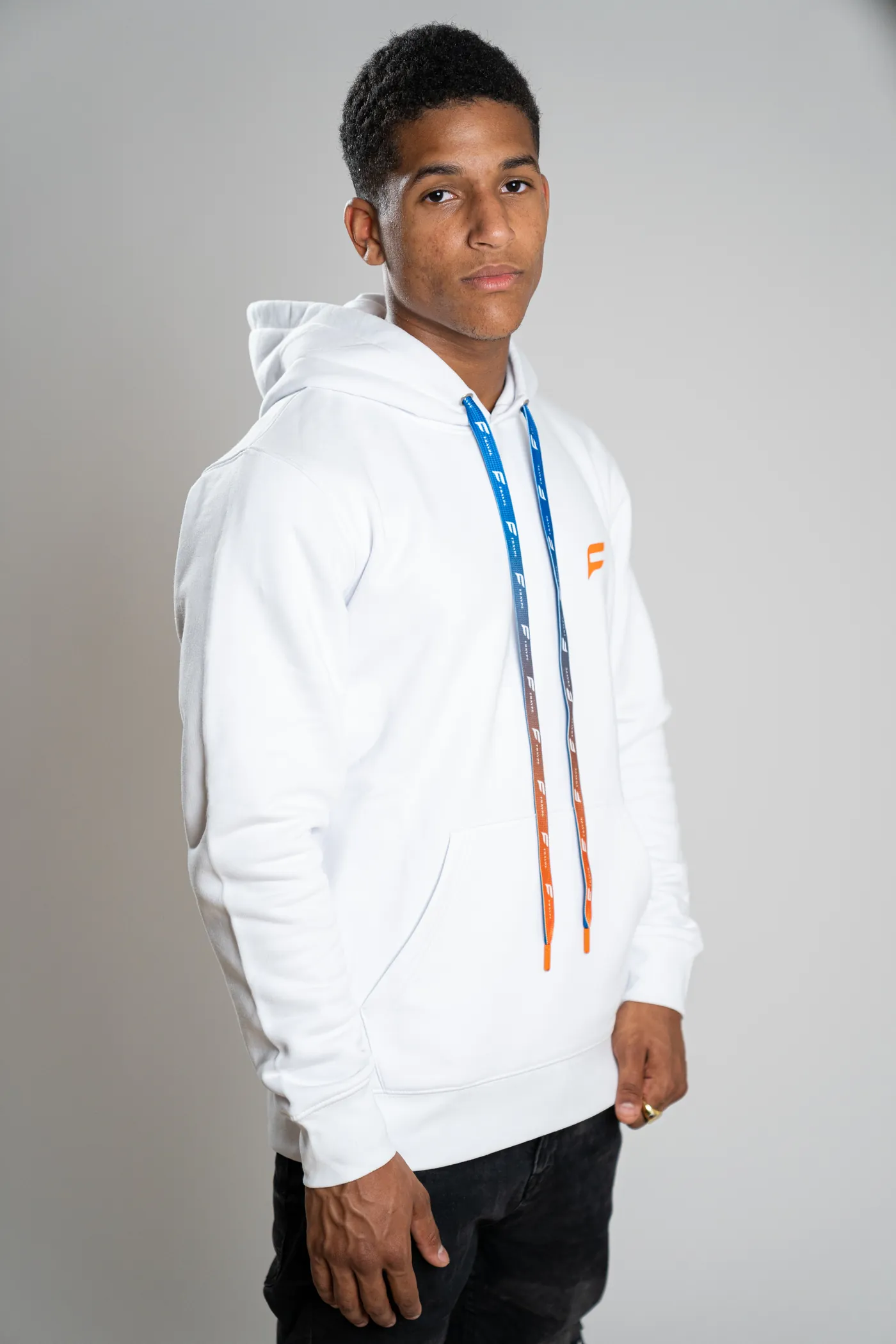 Free Spirit Hoodie bianca, fronte