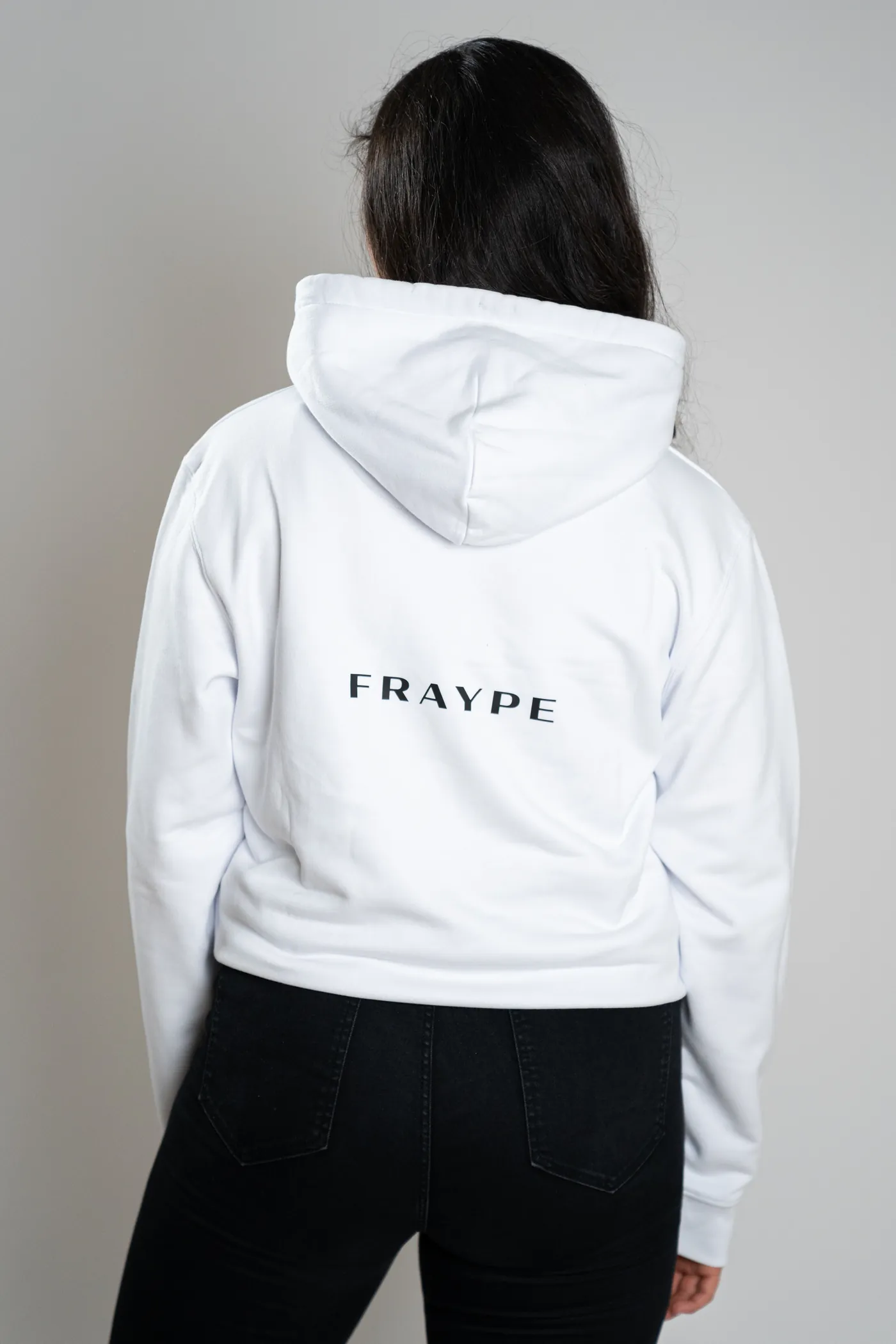 Free Spirit Hoodie, weiss, Rückseite